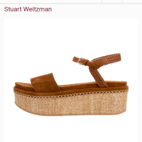 Stuart Weitzman Shoes - Stuart Weitzman Yourway Espadrille Platform Size 7